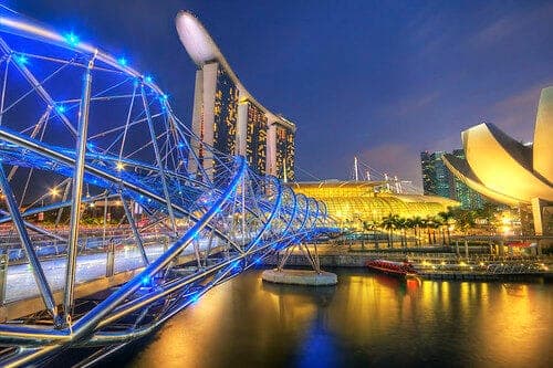 Marina Bay Sands Singapore HDR travel photo