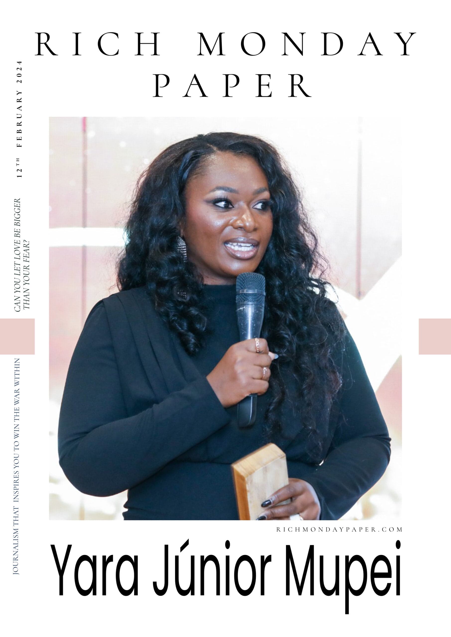 Rich Monday Paper- Can You Let Love Be Bigger than Your Fear?