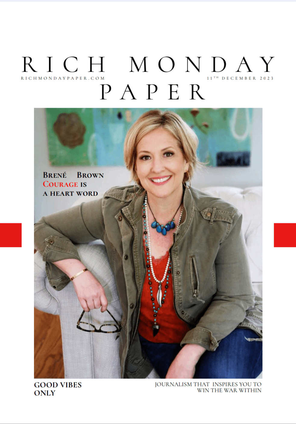 Rich Monday Paper- Do You Have The Courage to be Different?